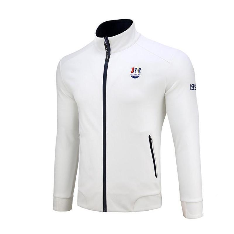 Men's Long Sleeved Golf Zipper Jacket - Blue Force Sports