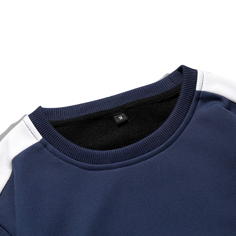 Men's Tracksuit with Stripe - Blue Force Sports