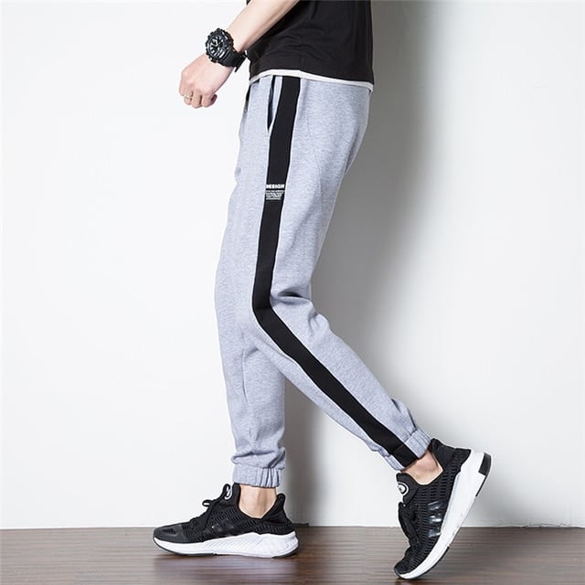 Men's Tracksuit with Stripe - Blue Force Sports