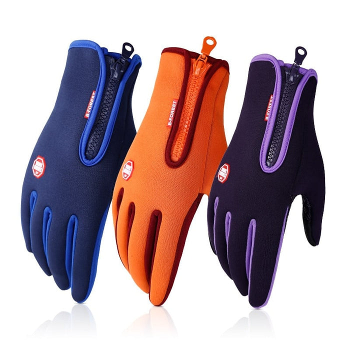 Waterproof Winter Warm Gloves - Blue Force Sports