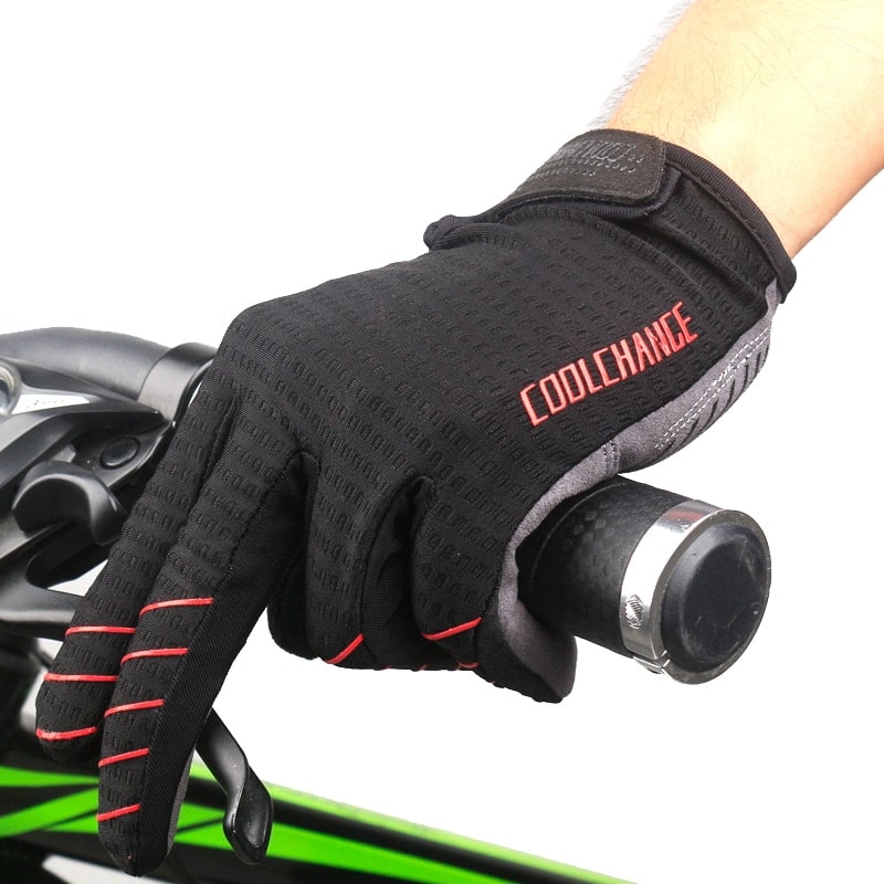 Comfortable Shockproof Cycling Gloves - Blue Force Sports