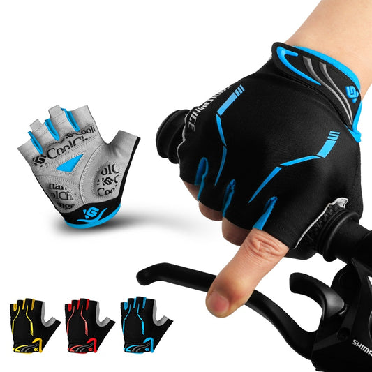 Professional Protective Anti-Slip Bicycle Gloves for Sport - Blue Force Sports
