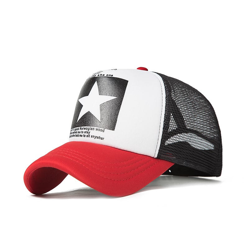Men's Colorful Mesh Baseball Cap - Blue Force Sports