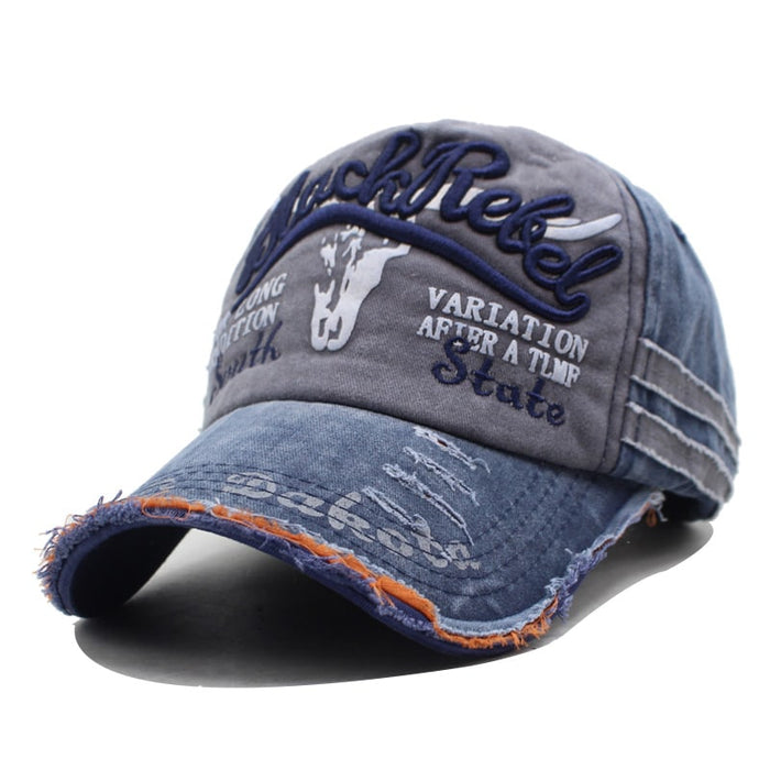 Fashion Vintage Baseball Caps - Blue Force Sports