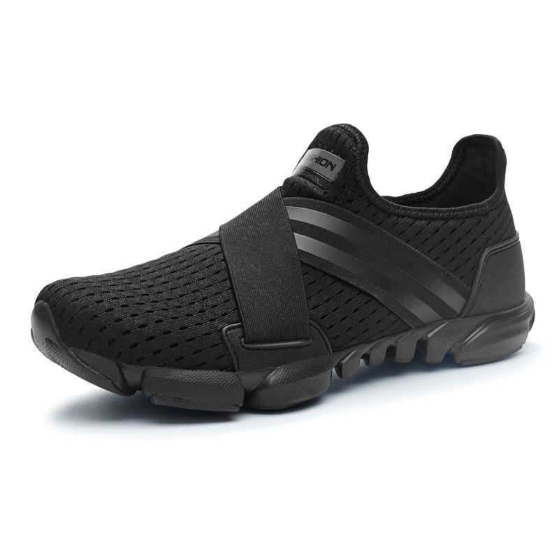 Pretty Men's Slip-on Running Sneakers - Blue Force Sports