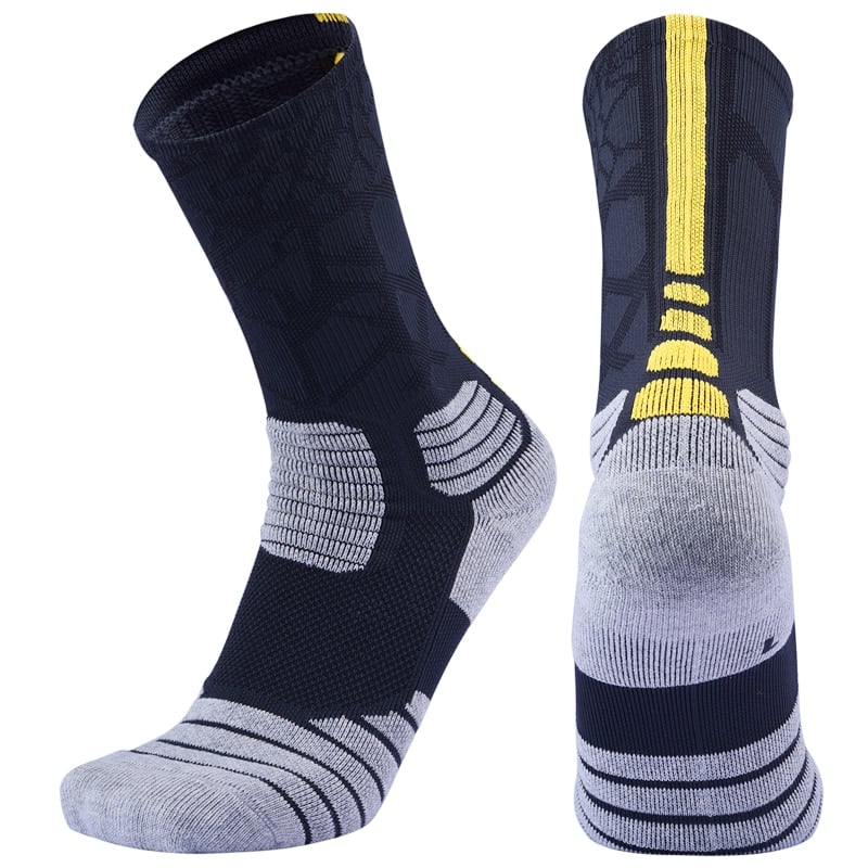 Cracks Print Sports Socks - Blue Force Sports
