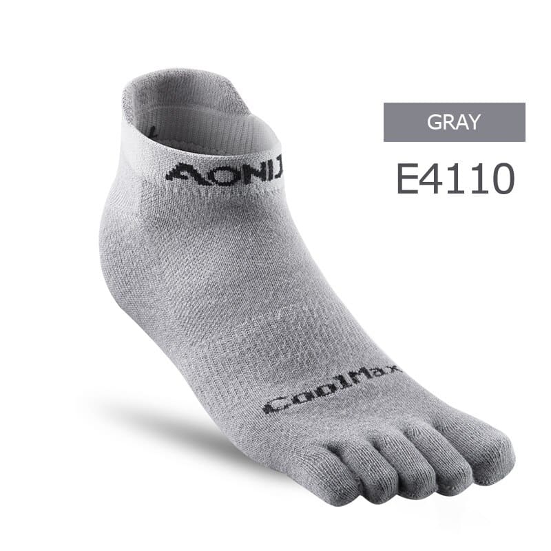 Solid Color Coolmax Athletic Toe Socks - Blue Force Sports