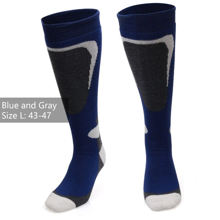 High Elastic Thick Socks For Winter Sports - Blue Force Sports