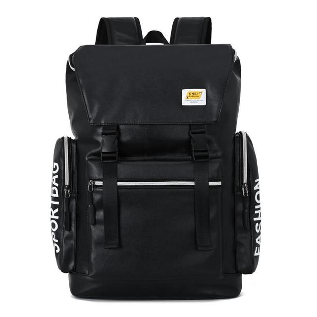 Stylish Multi-Space Men's Travel Laptop Backpack with USB - Blue Force Sports