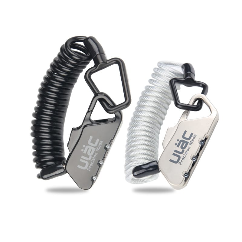 Mini Anti-Theft Helmet Cable Lock - Blue Force Sports