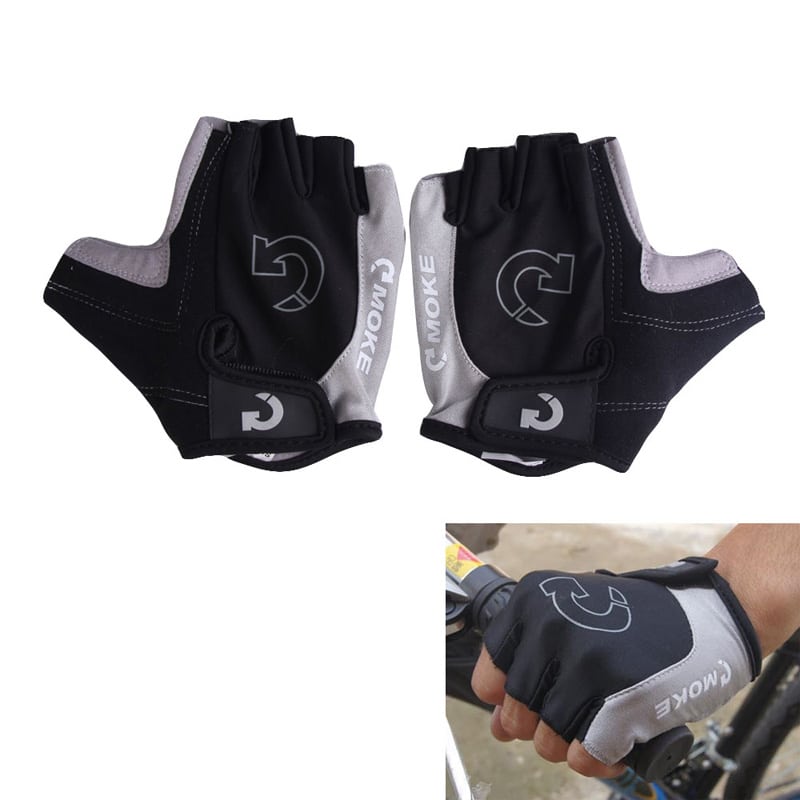 Unisex Cycling Half Finger Gloves - Blue Force Sports