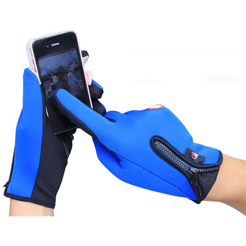 Thermal Bike Gloves - Blue Force Sports