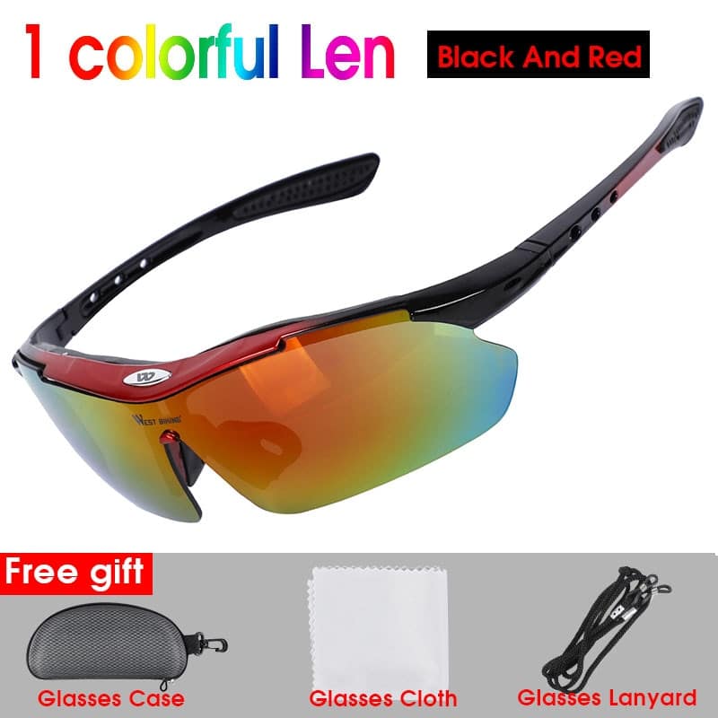 Cycling Unisex Polarized Glasses - Blue Force Sports