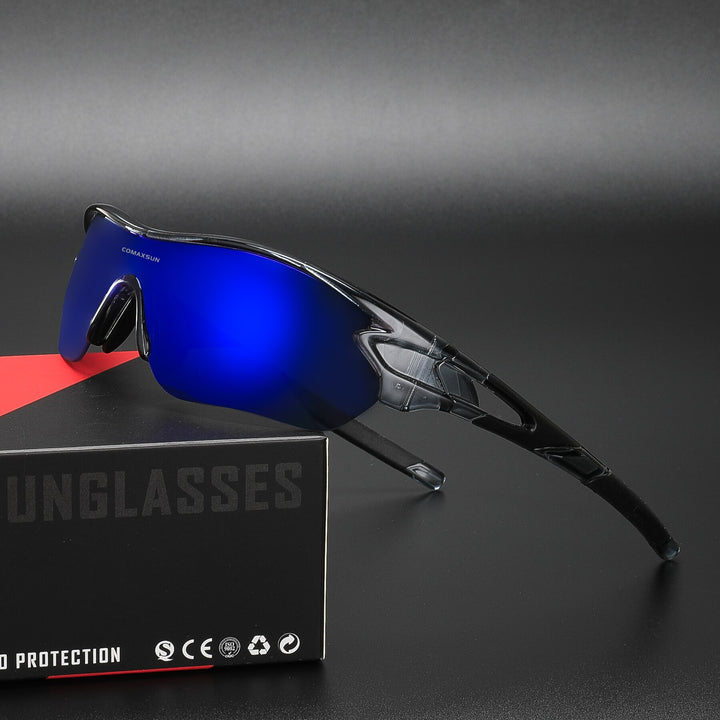 Professional Polarized Cycling Goggles - Blue Force Sports