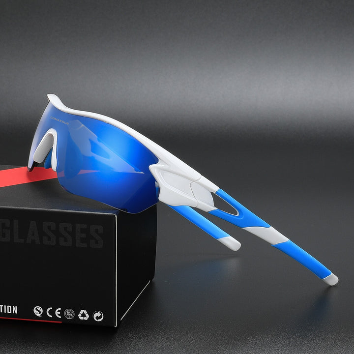 Professional Polarized Cycling Goggles - Blue Force Sports