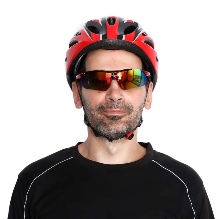 Windproof Anti-fog Polarized Cycling Glasses - Blue Force Sports