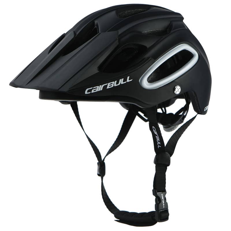 Mountain Bike Helmet with Visor - Blue Force Sports