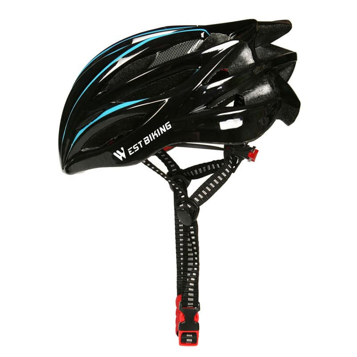 Ultralight Integrally Molded Bicycle Helmet - Blue Force Sports