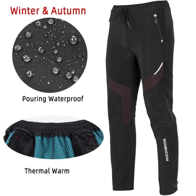 Summer Breathable Men's Polyester Cycling Pants - Blue Force Sports