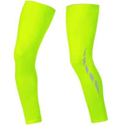 Reflective Detail Leg Warmers - Blue Force Sports