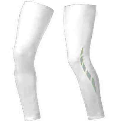 Reflective Detail Leg Warmers - Blue Force Sports