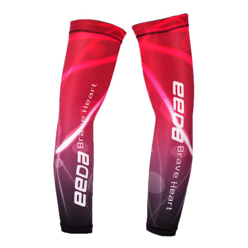 Net Pattern UV Protection Arm Warmers - Blue Force Sports