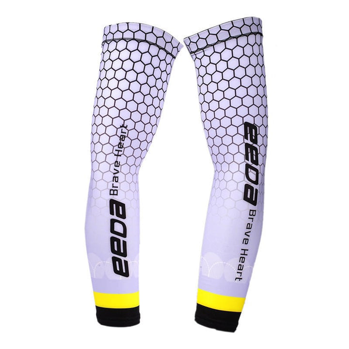 Net Pattern UV Protection Arm Warmers - Blue Force Sports