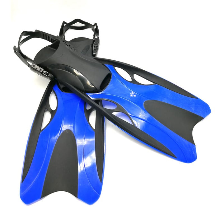 Professional Open Heel Diving Fins - Blue Force Sports