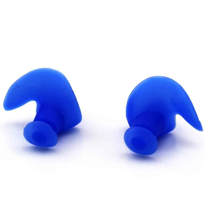 Useful Waterproof Soft Silicone Swimming Earplugs - Blue Force Sports