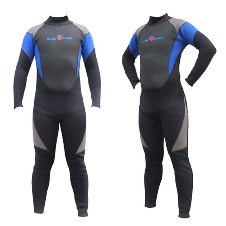 High Quality Professional Convenient Elastic Men's Wetsuit - Blue Force Sports
