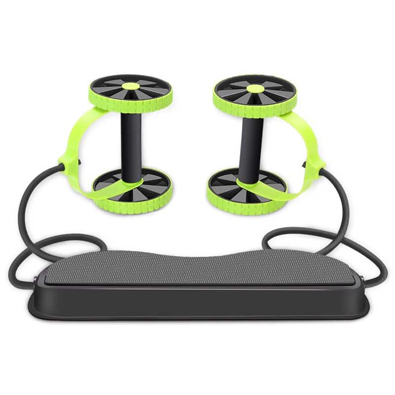 AB Roller with Resistance Bands - Blue Force Sports