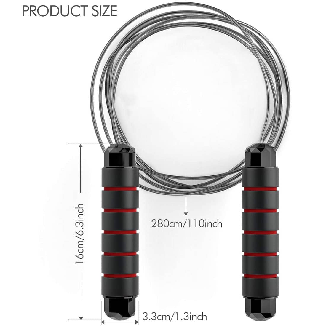Tangle-Free Jump Rope - Blue Force Sports