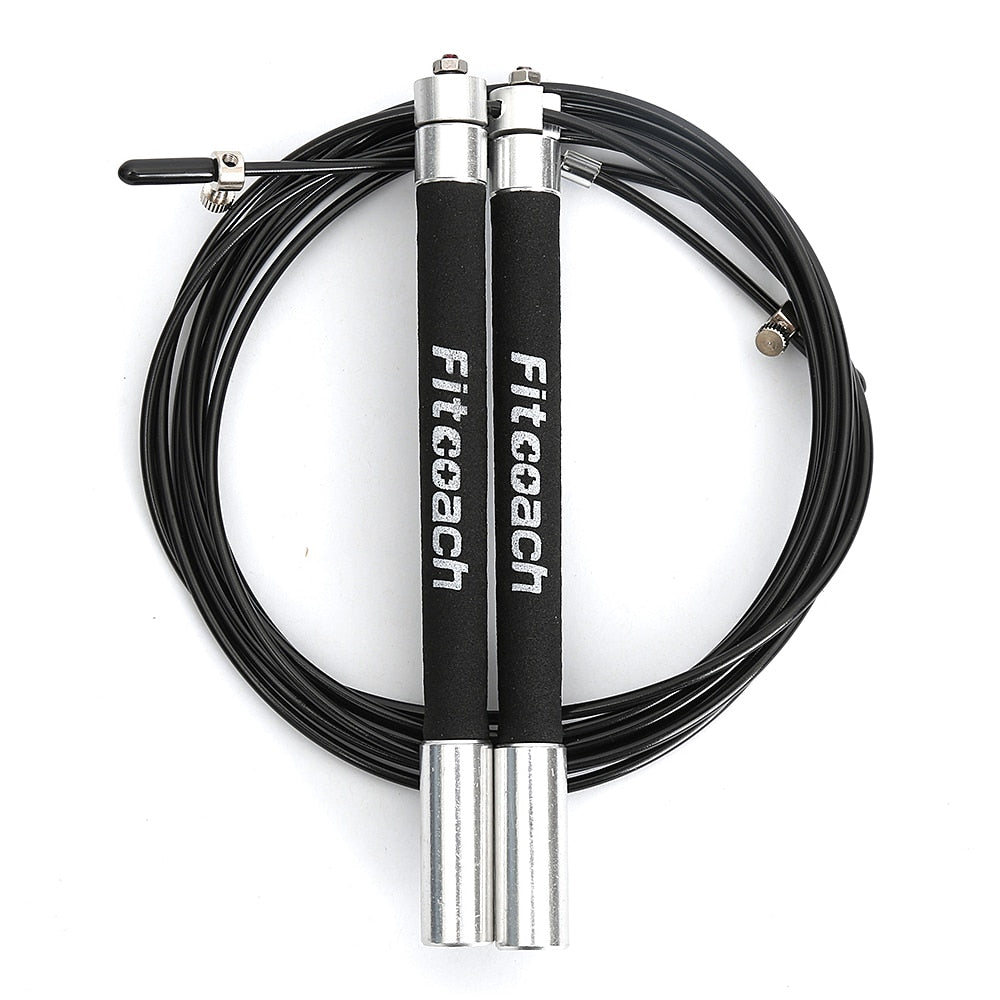 Stainless Steel Handle Speed Jump Rope - Blue Force Sports