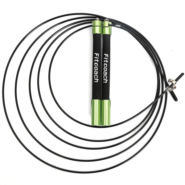 Stainless Steel Handle Speed Jump Rope - Blue Force Sports