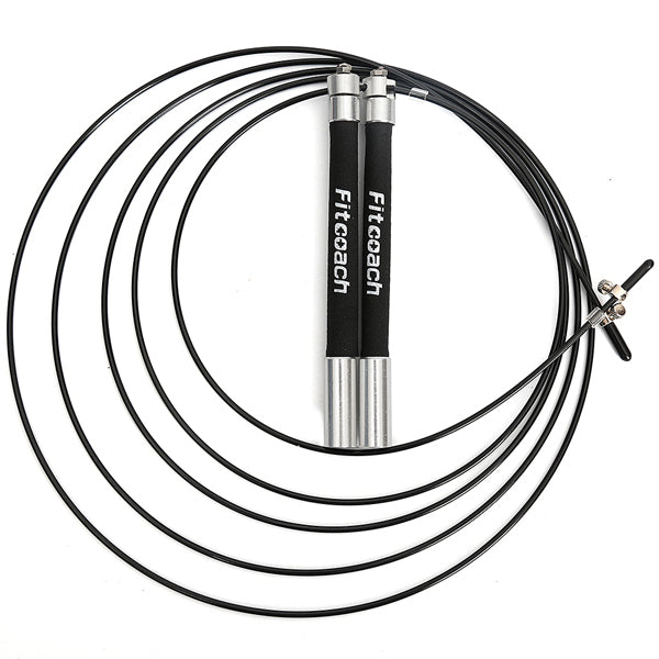 Stainless Steel Handle Speed Jump Rope - Blue Force Sports
