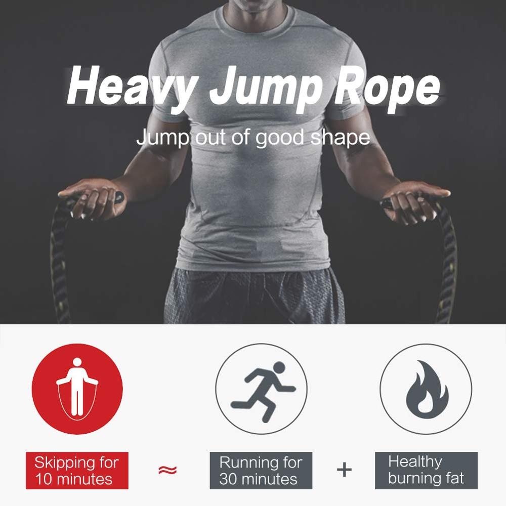Heavy Jump Rope for Crossfit - Blue Force Sports