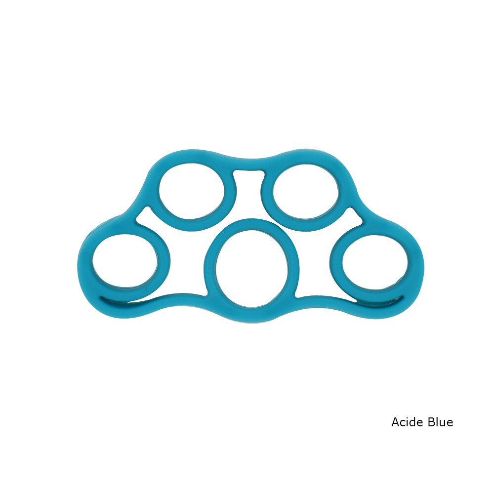 Silicone Finger Training Resistance Ring - Blue Force Sports