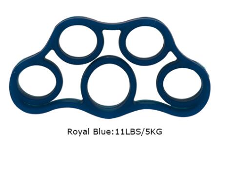 Silicone Finger Training Resistance Ring - Blue Force Sports