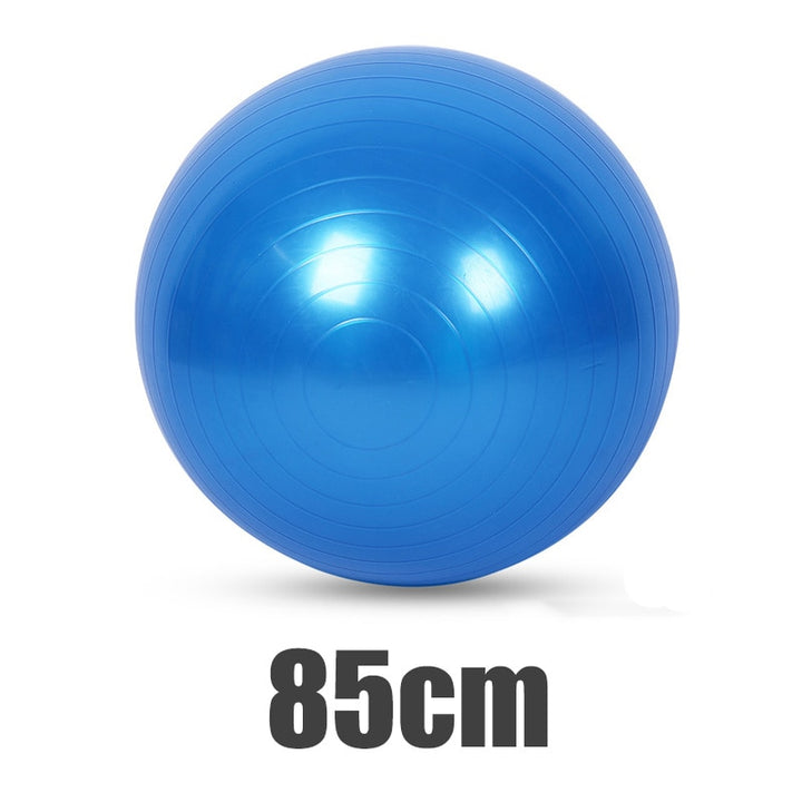 Explosion-Proof PVC Yoga Ball - Blue Force Sports