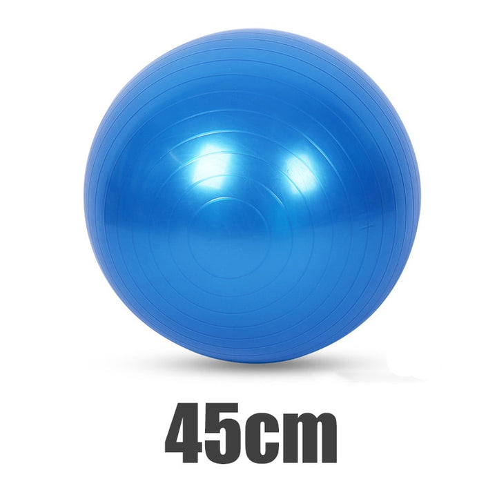 Explosion-Proof PVC Yoga Ball - Blue Force Sports