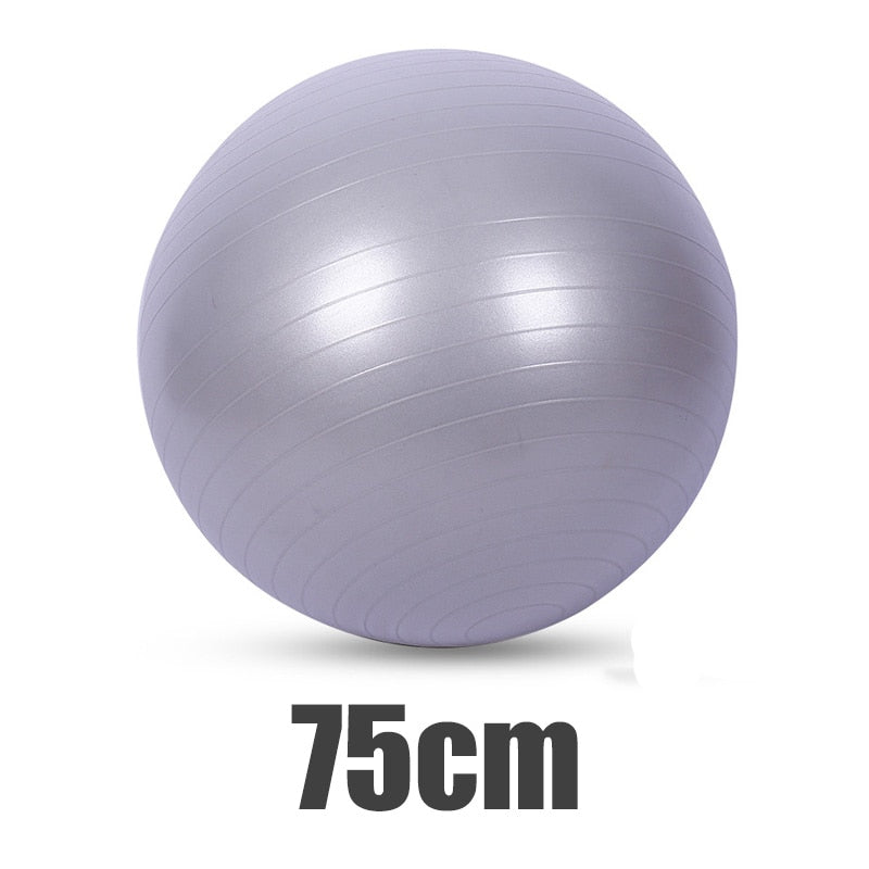 Explosion-Proof PVC Yoga Ball - Blue Force Sports