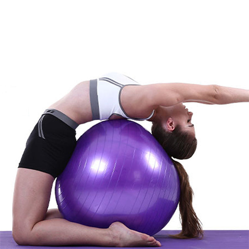 Fitness Balance Exercise Rubber Ball - Blue Force Sports