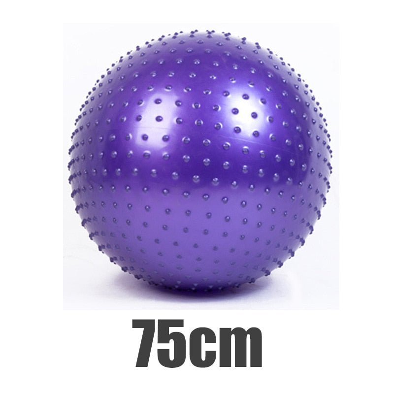 Explosion-Proof Massage Yoga Ball for Exercises - Blue Force Sports
