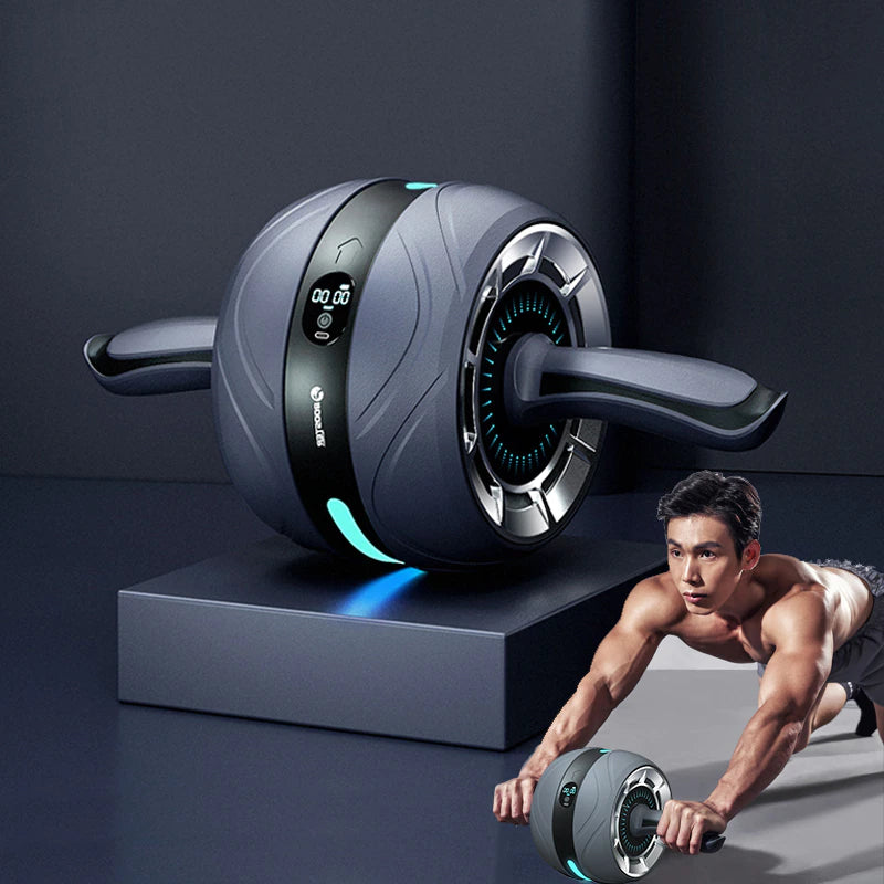 Ab Roller with Smart Counting - Blue Force Sports