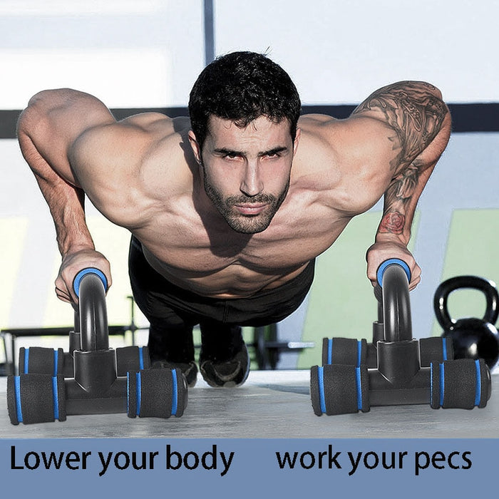 Fitness Push-Up Bars for Home Exercise - Blue Force Sports