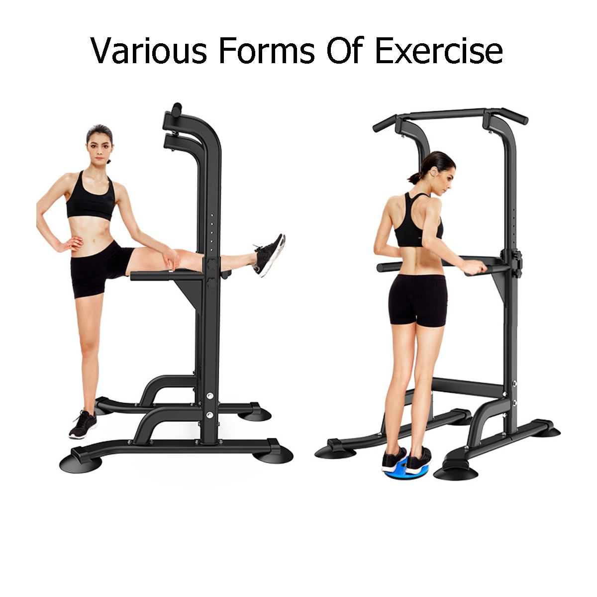 Adjustable Height Pull-Up/Push-Up Bars - Blue Force Sports