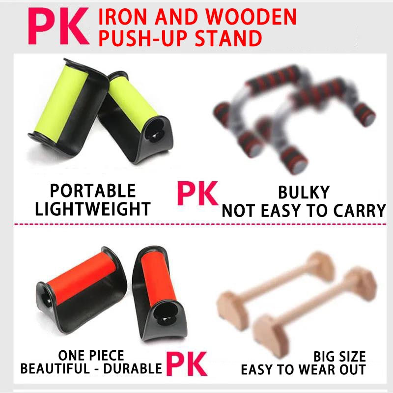 Push-Up Bars for Muscle Training - Blue Force Sports
