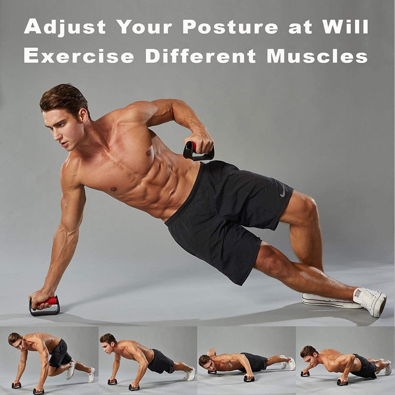 Push-Up Bars for Muscle Training - Blue Force Sports