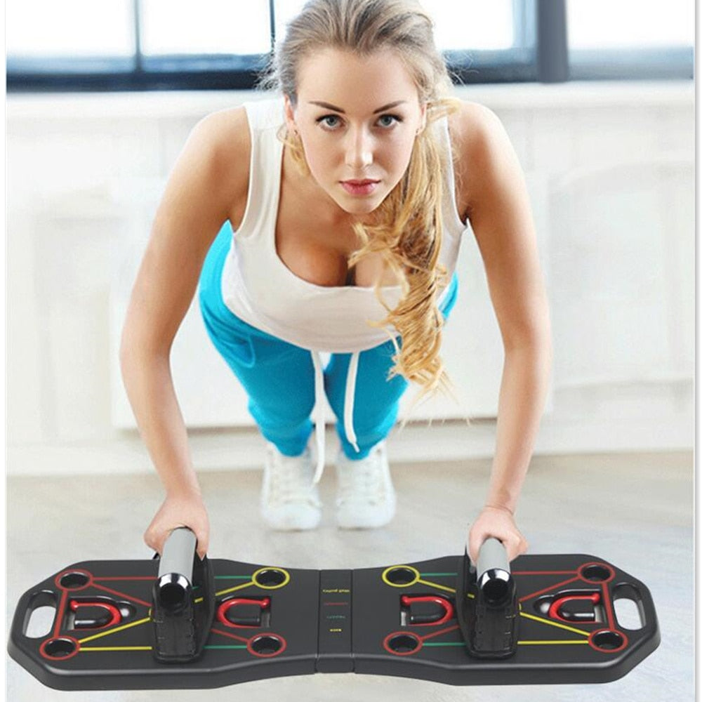 9 in 1 Push Up Board - Blue Force Sports