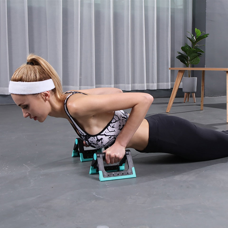 Portable Fitness Push-Up Bars - Blue Force Sports